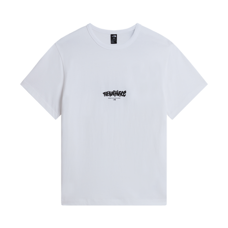 The North Face - Nse Relaxed Ss Tee-logo Play unisex - TNF WHITE - vista principale