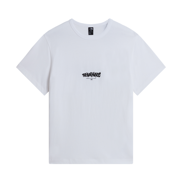 The North Face - Nse Relaxed Ss Tee-logo Play unisex - TNF WHITE - vista principale