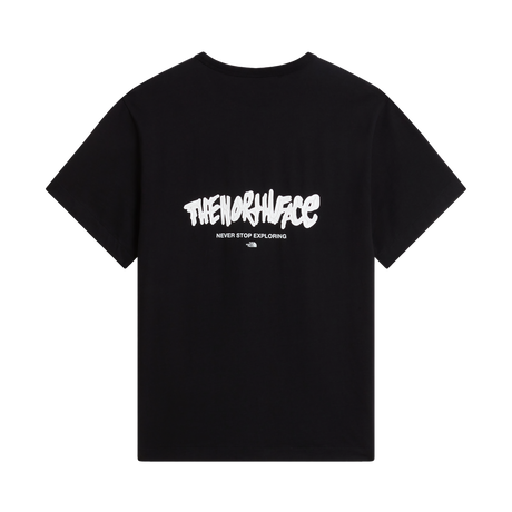 The North Face - Nse Relaxed Ss Tee-logo Play unisex - TNF BLACK - vista alternativa 1