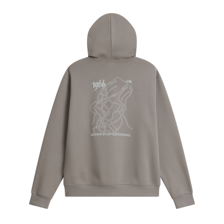 The North Face - Nse Slopes Relaxed Hoodie - Graphic unisex - Stone Slab - vista alternativa 1
