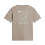 The North Face - Nse Slopes Rlx Ss Tee-graphic unisex - Stone Slab - vista alternativa 1