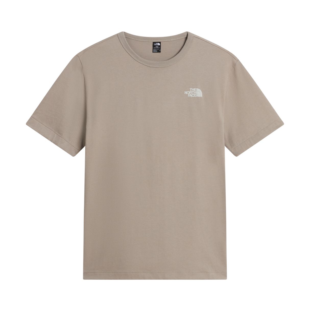 The North Face - Nse Slopes Rlx Ss Tee-graphic unisex - Stone Slab - vista principale