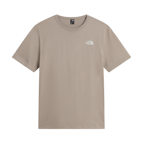 The North Face - Nse Slopes Rlx Ss Tee-graphic unisex - Stone Slab - vista principale