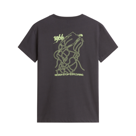 The North Face - Nse Slopes Rlx Ss Tee-graphic unisex - ANTHRACITE GREY - vista alternativa 1