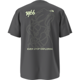 The North Face - Nse Slopes Rlx Ss Tee-graphic unisex - ANTHRACITE GREY - vista alternativa 10