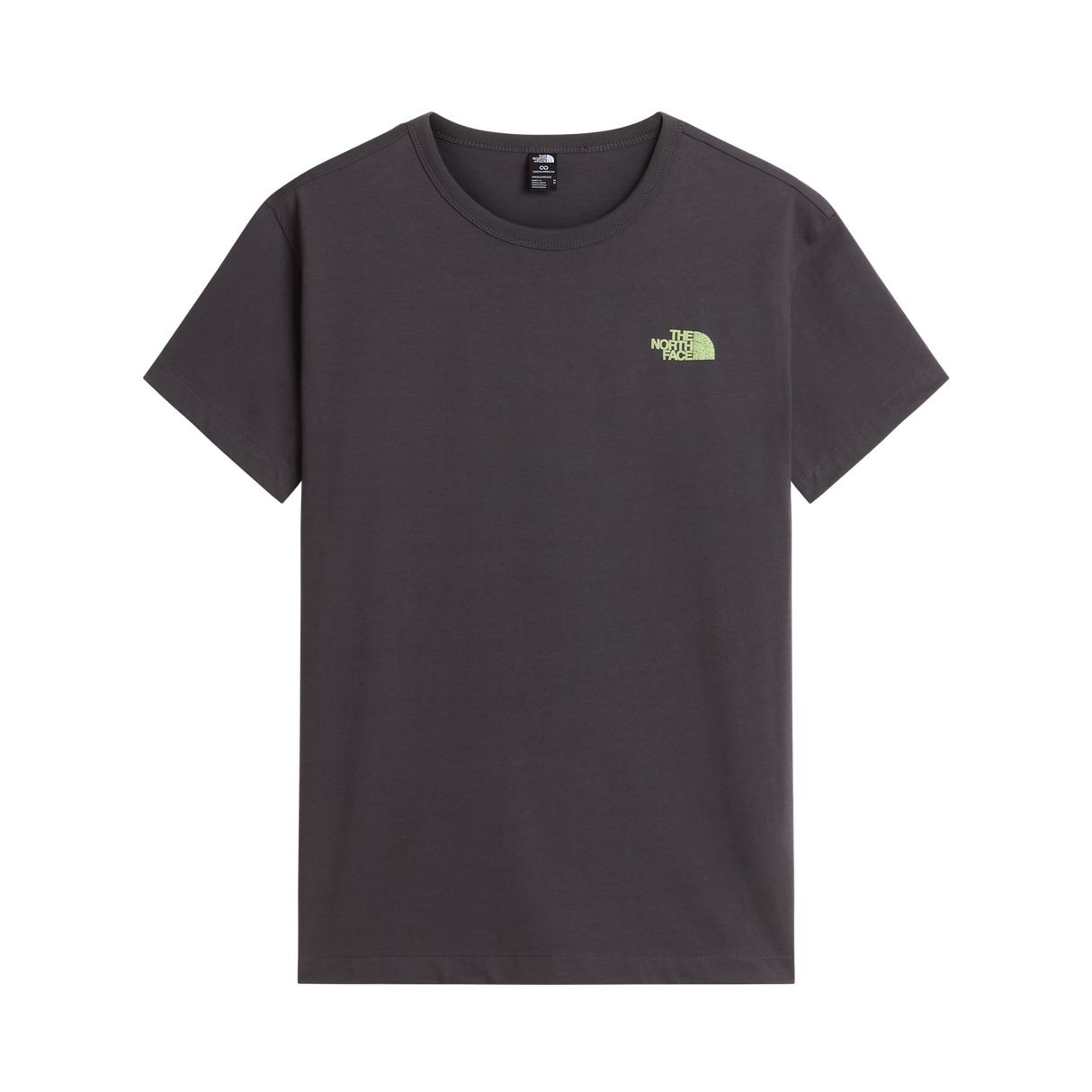 The North Face - Nse Slopes Rlx Ss Tee-graphic unisex - ANTHRACITE GREY - vista principale