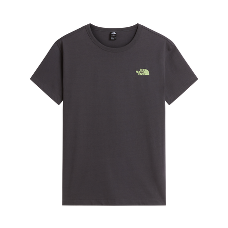 The North Face - Nse Slopes Rlx Ss Tee-graphic unisex - ANTHRACITE GREY - vista principale