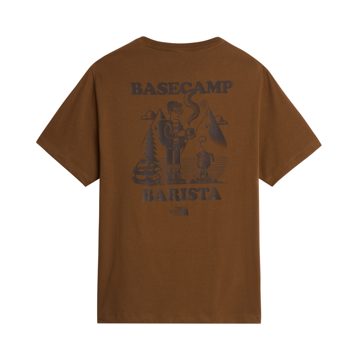 The North Face - Basecamp Barista Rlx SS Tee-Graphic Caraway unisex - TNFBLK/BRNNRABL - vista alternativa 1