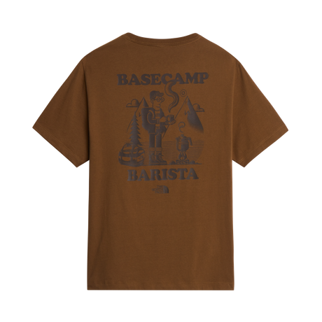 The North Face - Basecamp Barista Rlx SS Tee-Graphic Caraway unisex - TNFBLK/BRNNRABL - vista alternativa 1
