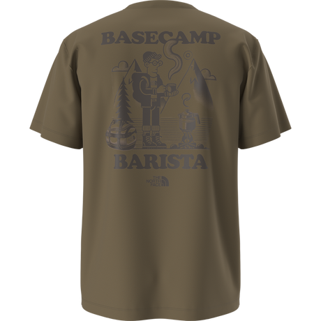 The North Face - Basecamp Barista Rlx SS Tee-Graphic Caraway unisex - TNFBLK/BRNNRABL - vista alternativa 10