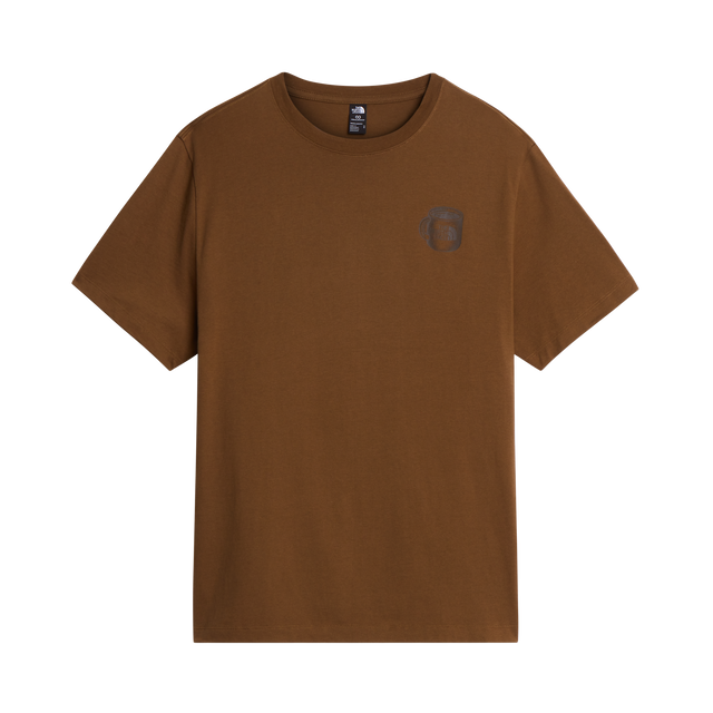 The North Face - Basecamp Barista Rlx SS Tee-Graphic Caraway unisex - TNFBLK/BRNNRABL - vista principale