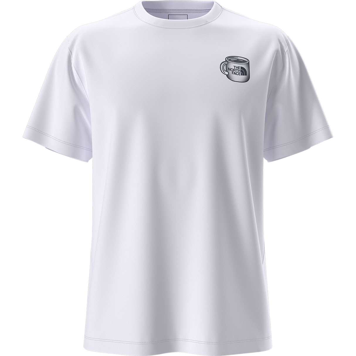 The North Face - Basecamp Barista Rlx SS Tee-Graphic Caraway unisex - TNF White/Summit Navy - vista alternativa 1