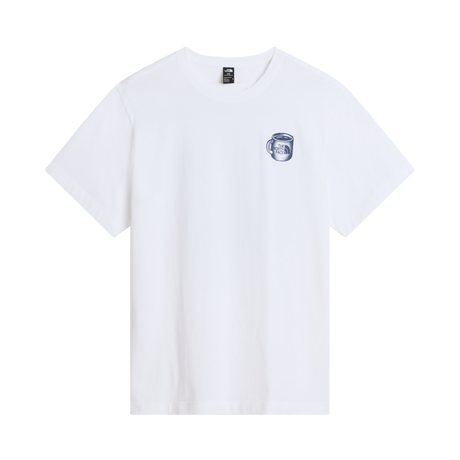 The North Face - Basecamp Barista Rlx SS Tee-Graphic Caraway unisex - TNF White/Summit Navy - vista principale