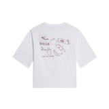The North Face - Hike Picnic Boxy Ss Tee-graphic da donna - TNF WHITE - vista alternativa 1