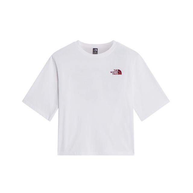 The North Face - Hike Picnic Boxy Ss Tee-graphic da donna - TNF WHITE - vista principale