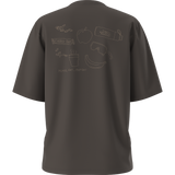 The North Face - Hike Picnic Boxy Ss Tee-graphic da donna - Dark Chestnut - vista alternativa 10