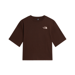 The North Face - Hike Picnic Boxy Ss Tee-graphic da donna - Brown - vista principale