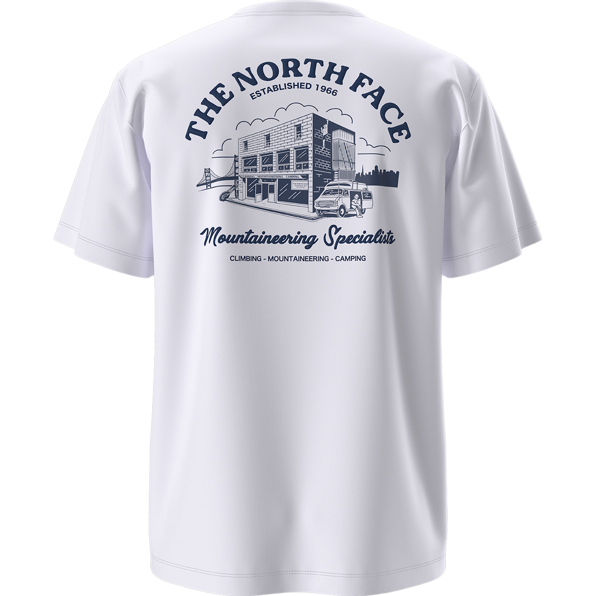 The North Face - Og Store Rlx Ss Tee-graphic unisex - TNF WHITE - vista alternativa 10
