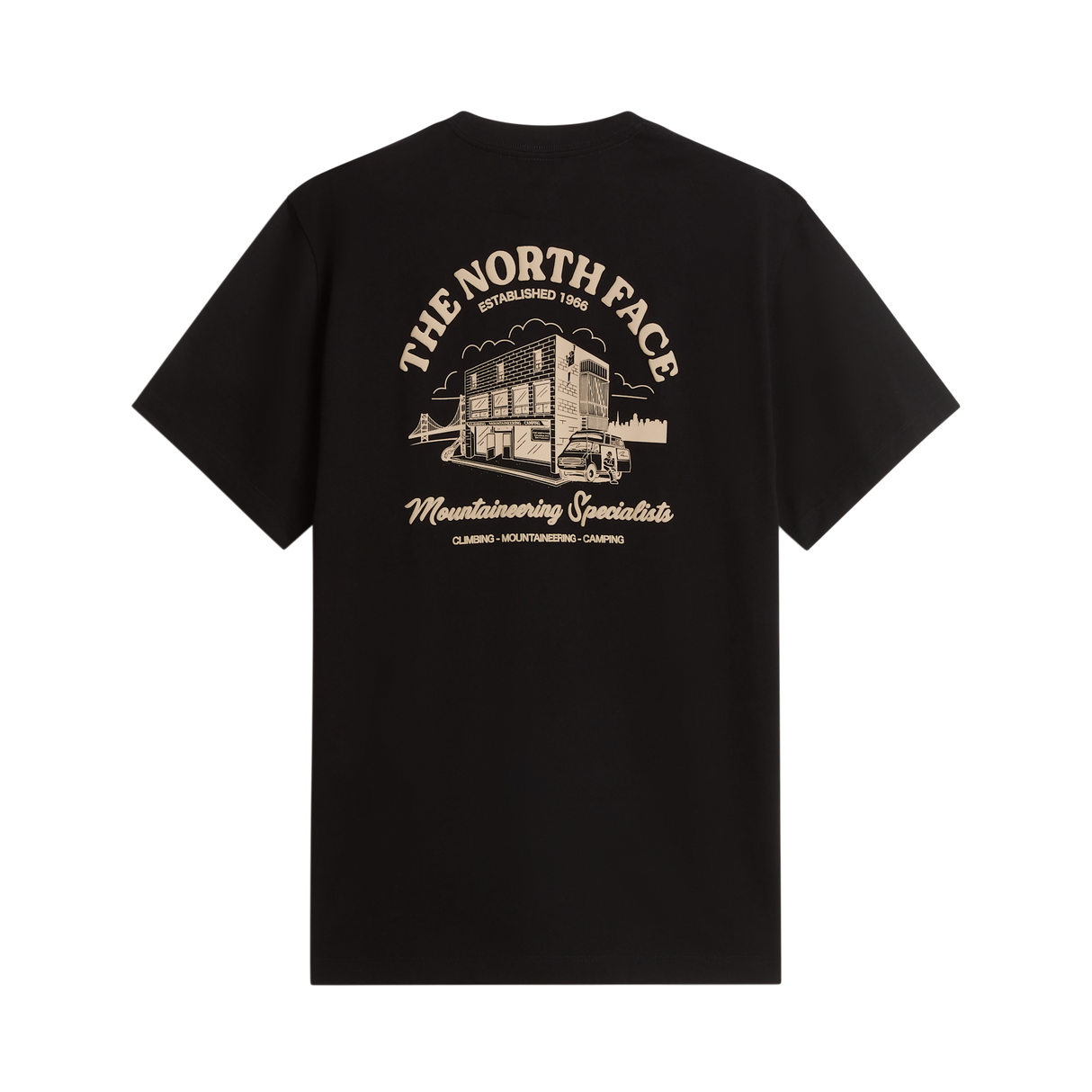 The North Face - Og Store Rlx Ss Tee-graphic unisex - TNF BLACK - vista alternativa 1
