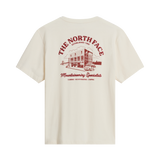 The North Face - Og Store Rlx Ss Tee-graphic unisex - WHITE DUNE - vista alternativa 1