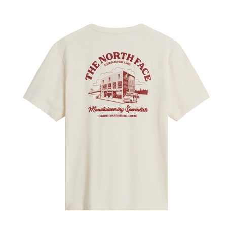 The North Face - Og Store Rlx Ss Tee-graphic unisex - WHITE DUNE - vista alternativa 1