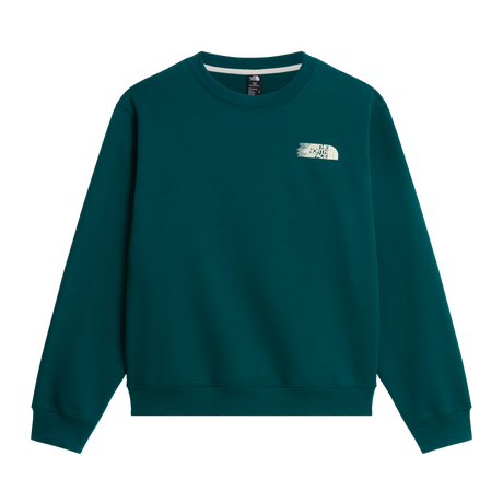 The North Face - Retro Trail Relaxed Crew - Graphic da uomo - Pacific Teal - vista principale