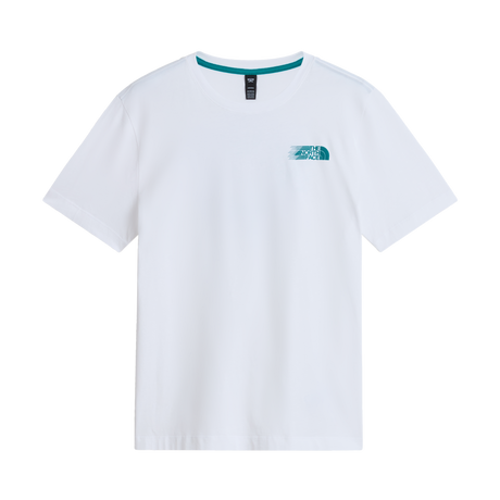 The North Face - Retro Trail Rlx Ss Tee-graphic da uomo - TNF WHITE - vista principale