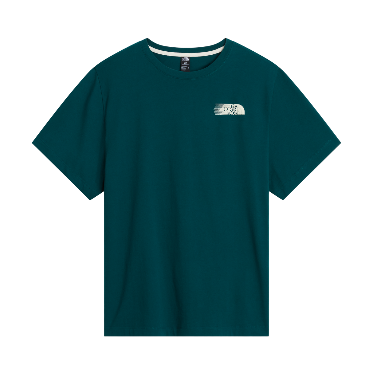 The North Face - Retro Trail Rlx Ss Tee-graphic da uomo - Pacific Teal - vista principale