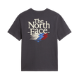 The North Face - Retro Trail Rlx Ss Tee-graphic da uomo - ANTHRACITE GREY - vista alternativa 1
