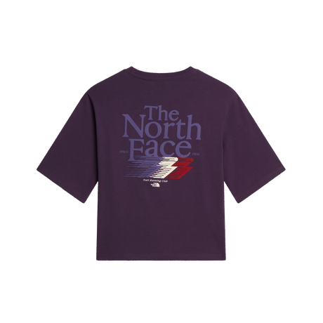 The North Face - Retro Trail Boxy Ss Tee-graphic da donna - Endless Dusk - vista alternativa 1