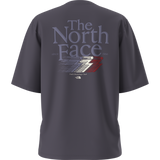 The North Face - Retro Trail Boxy Ss Tee-graphic da donna - Endless Dusk - vista alternativa 10