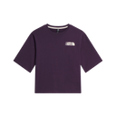 The North Face - Retro Trail Boxy Ss Tee-graphic da donna - Purple - vista principale