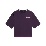 The North Face - Retro Trail Boxy Ss Tee-graphic da donna - Endless Dusk - vista principale