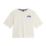 The North Face - Retro Trail Boxy Ss Tee-graphic da donna - WHITE DUNE - vista principale