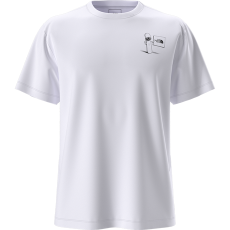 The North Face - Opposites Attract Rlx Ss Tee-graphic unisex - TNF WHITE - vista alternativa 11