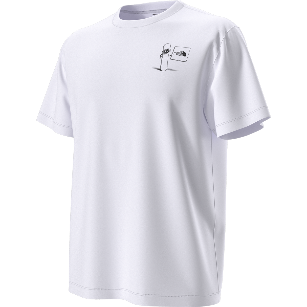 The North Face - Opposites Attract Rlx Ss Tee-graphic unisex - TNF WHITE - vista alternativa 12