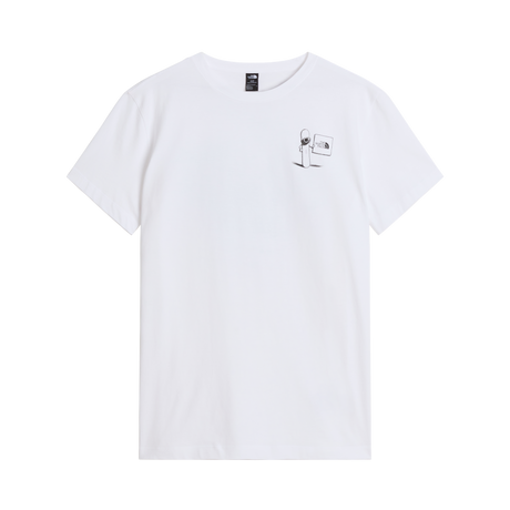 The North Face - Opposites Attract Rlx Ss Tee-graphic unisex - TNF WHITE - vista principale
