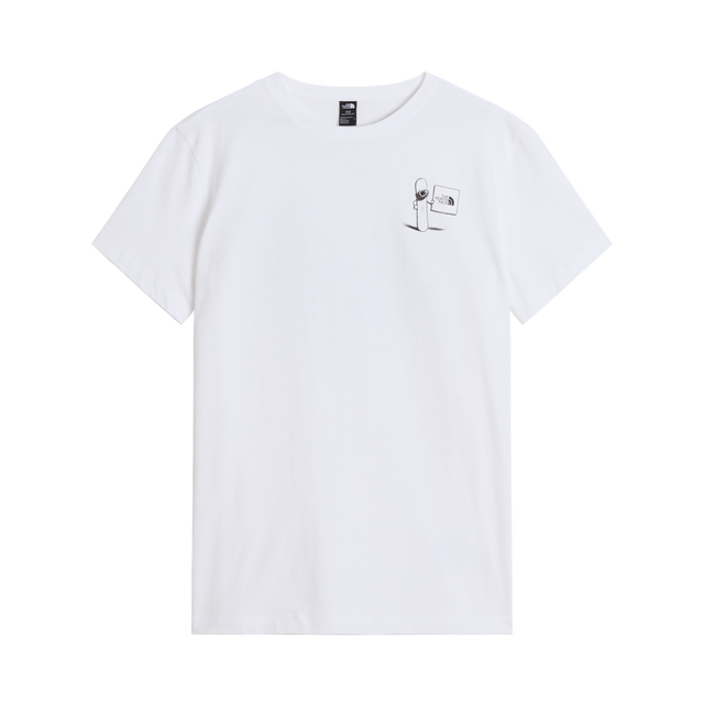 The North Face - Opposites Attract Rlx Ss Tee-graphic unisex - TNF WHITE - vista principale