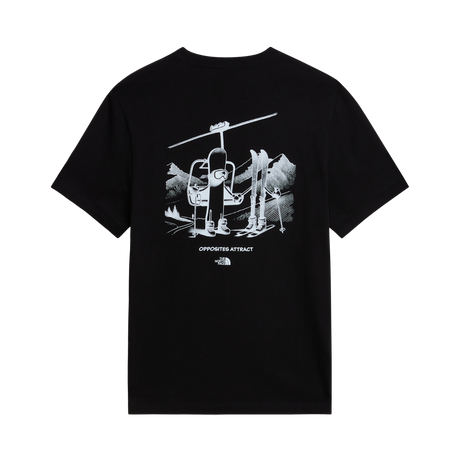 The North Face - Opposites Attract Rlx Ss Tee-graphic unisex - TNF BLACK - vista alternativa 1