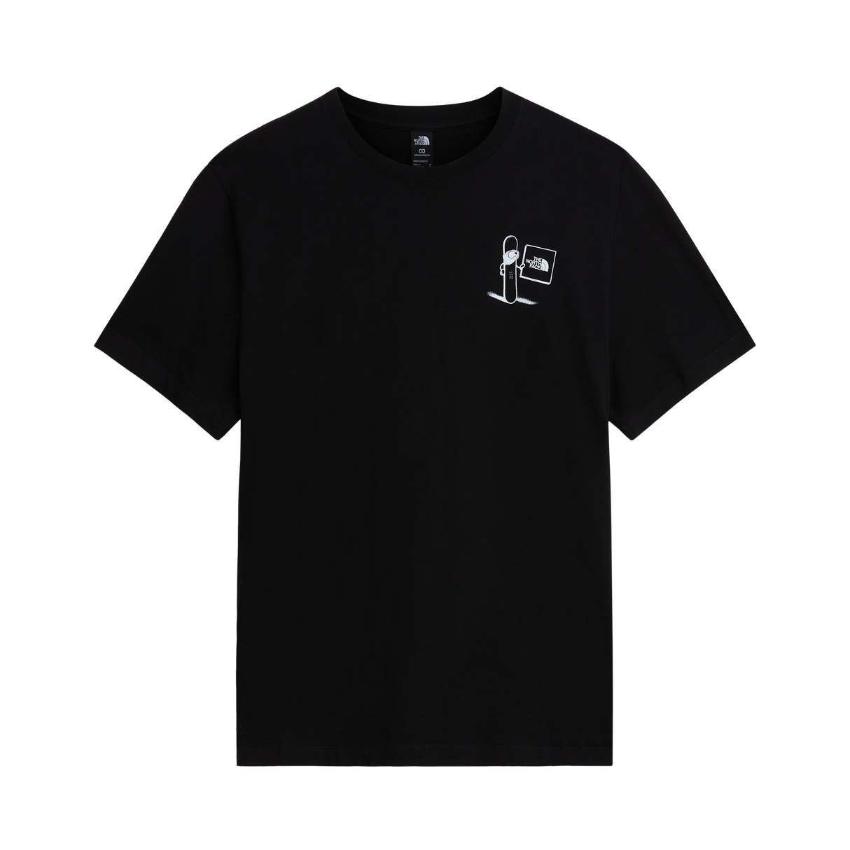 The North Face - Opposites Attract Rlx Ss Tee-graphic unisex - TNF BLACK - vista principale