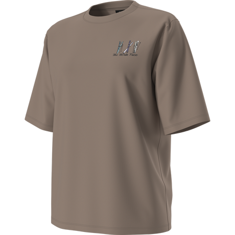 The North Face - Ski Embro Boxy Ss Tee-graphic da donna - Garnet - vista alternativa 2