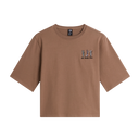 The North Face - Ski Embro Boxy Ss Tee-graphic da donna - Brown - vista principale
