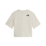 The North Face - Ski Embro Boxy Ss Tee-graphic da donna - WHITE DUNE - vista alternativa 1