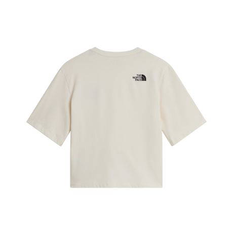 The North Face - Ski Embro Boxy Ss Tee-graphic da donna - WHITE DUNE - vista alternativa 1