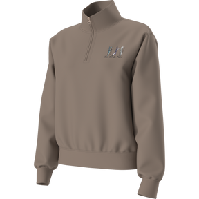 The North Face - Ski Embro Relaxed 1/4 Zip - Graphic da donna - Garnet - vista alternativa 2