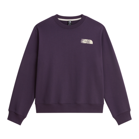 The North Face - Retro Trail Relaxed Crew- Graphic da donna - Endless Dusk - vista principale