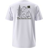 The North Face - Monte Reg Ss Tee-graphic da uomo - TNF WHITE - vista alternativa 10