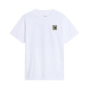 The North Face - Monte Reg Ss Tee-graphic da uomo - WHITE - vista principale