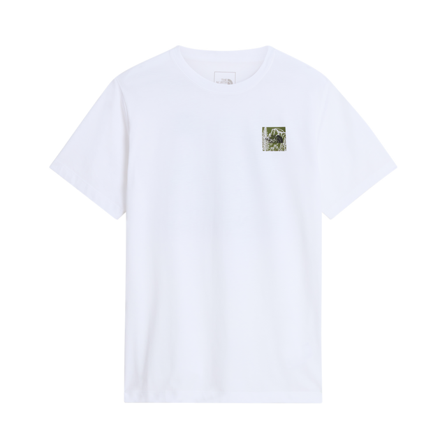 The North Face - Monte Reg Ss Tee-graphic da uomo - TNF WHITE - vista principale