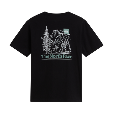 The North Face - Monte Reg Ss Tee-graphic da uomo - TNF BLACK - vista alternativa 1
